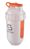 700mls ShakeSphere Tumbler View Pearl White/Orange Window