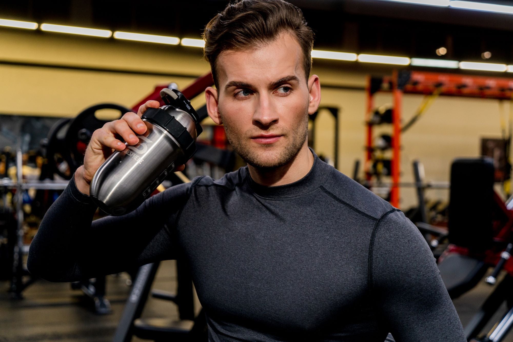 700mls ShakeSphere Tumbler Double Wall Steel Original