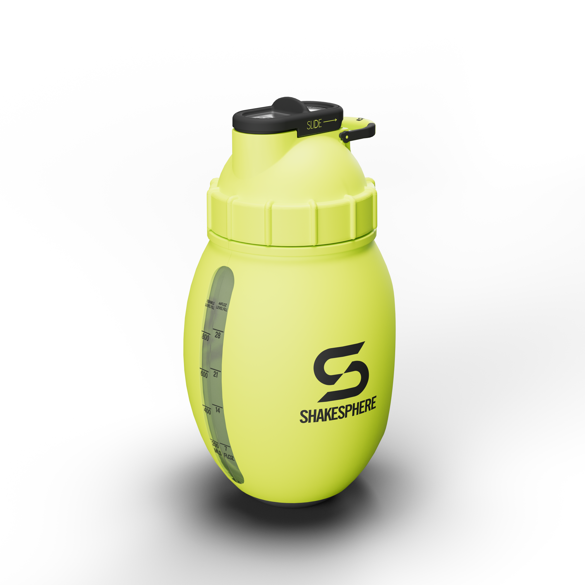 ShakeSphere Mixer Jug 1.3l Fluorescent Yellow