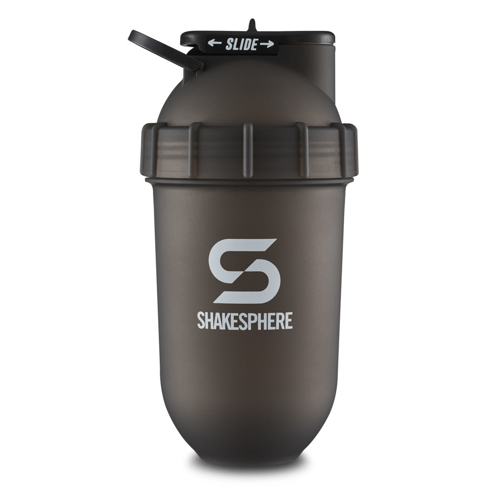 700mls ShakeSphere Tumbler Original Frosted Black/White Logo