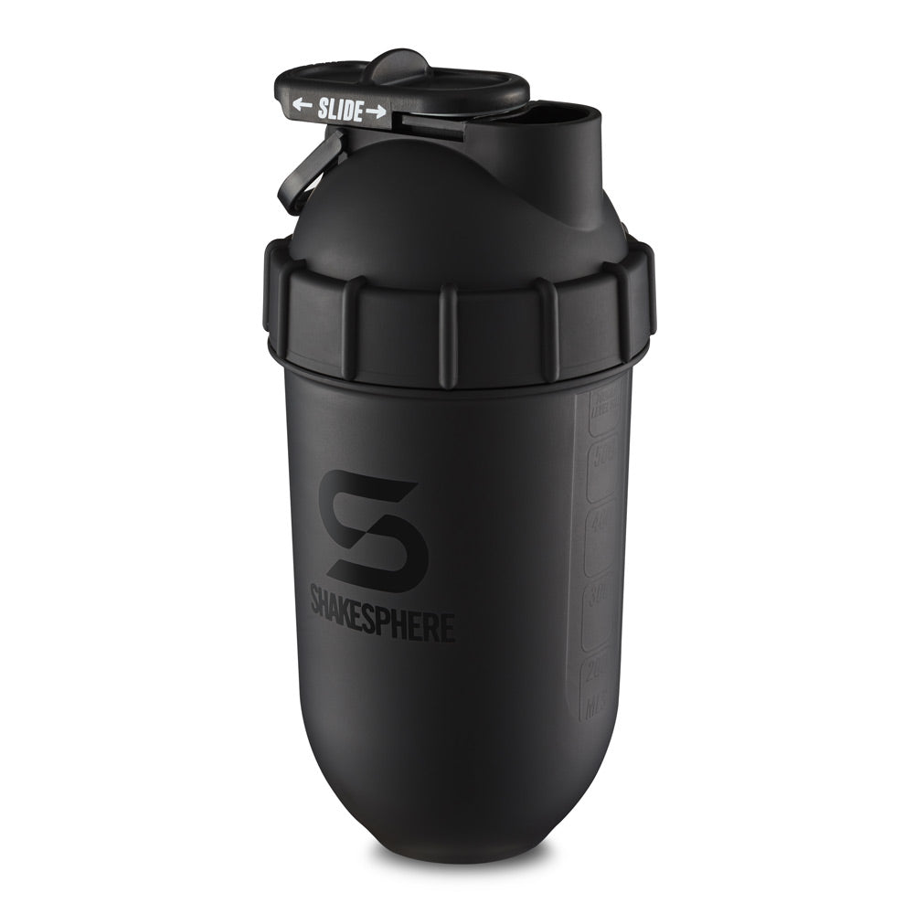 700mls ShakeSphere Tumbler Original Matte Black/Black Logo