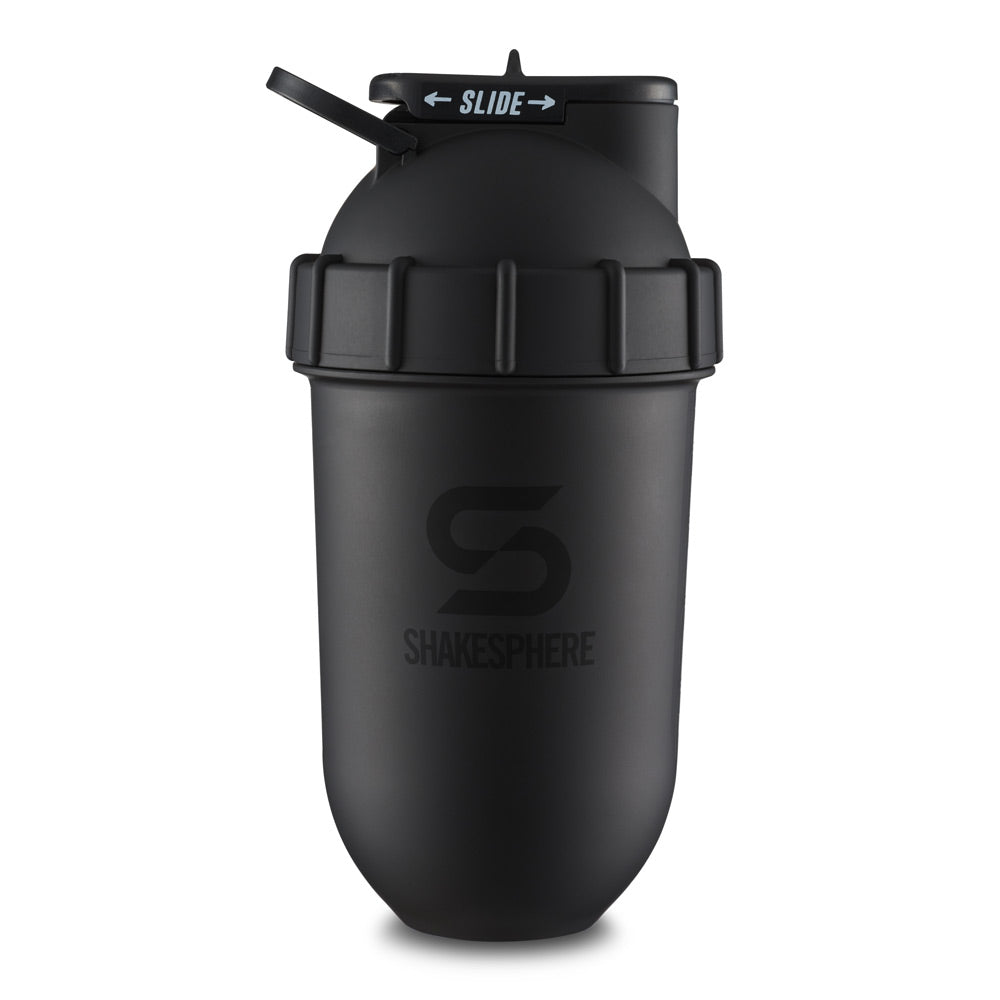 700mls ShakeSphere Tumbler Original Matte Black/Black Logo