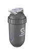 700mls ShakeSphere Tumbler View Gun Metal/White Logo/Clear Window