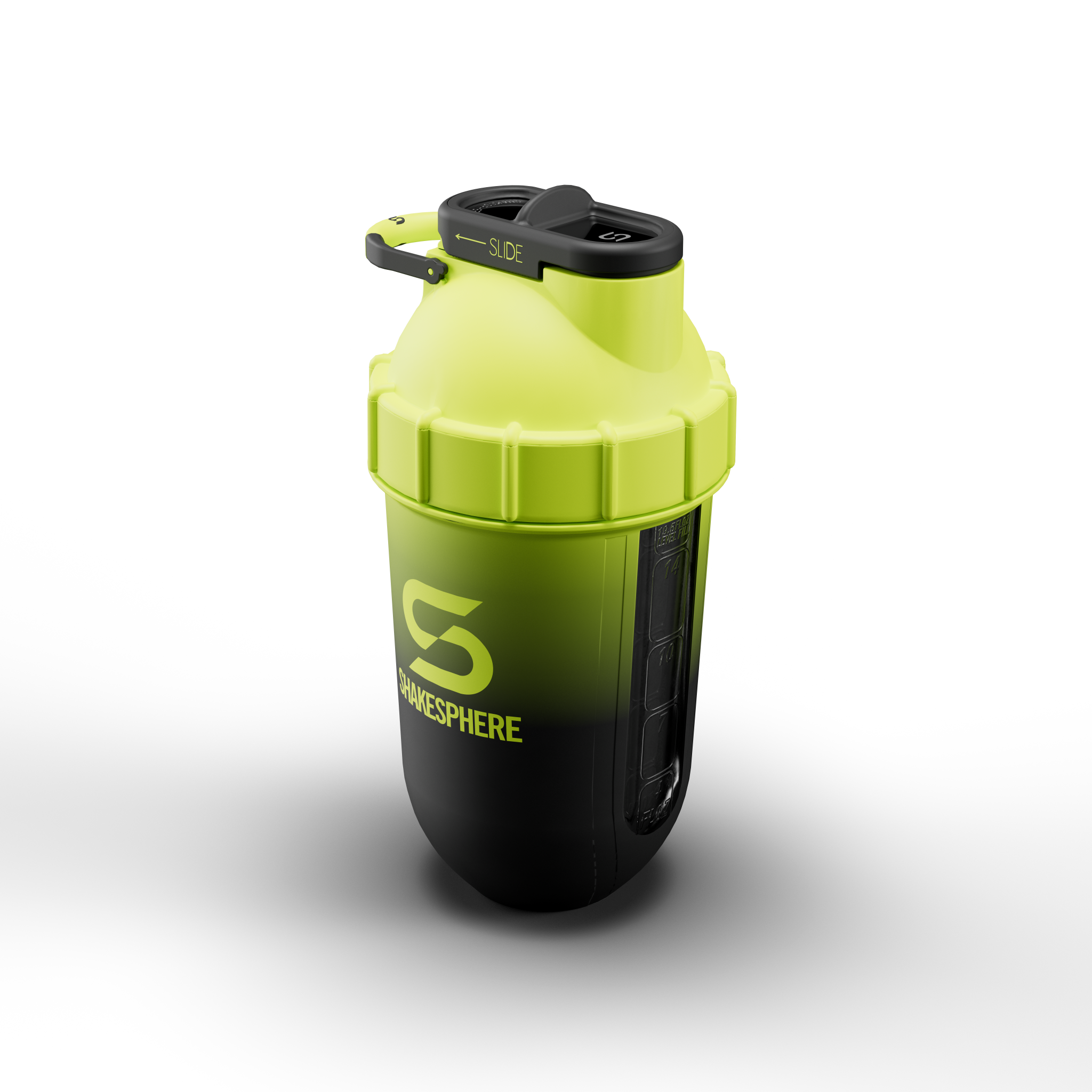 ShakeSphere Tumbler Cooler Shaker Ombre Yellow