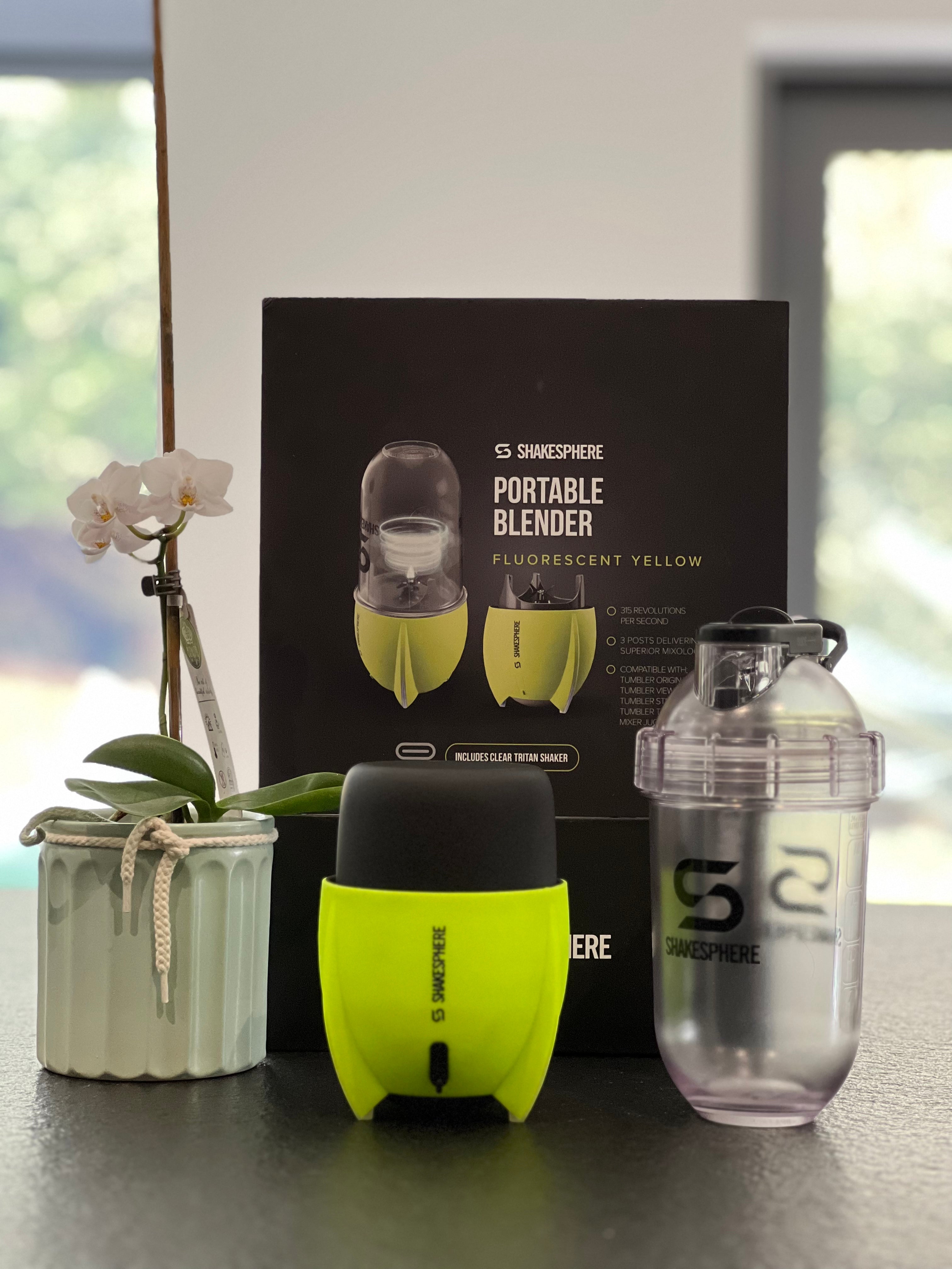 Portable Blender E-Lid Fluorescent Yellow