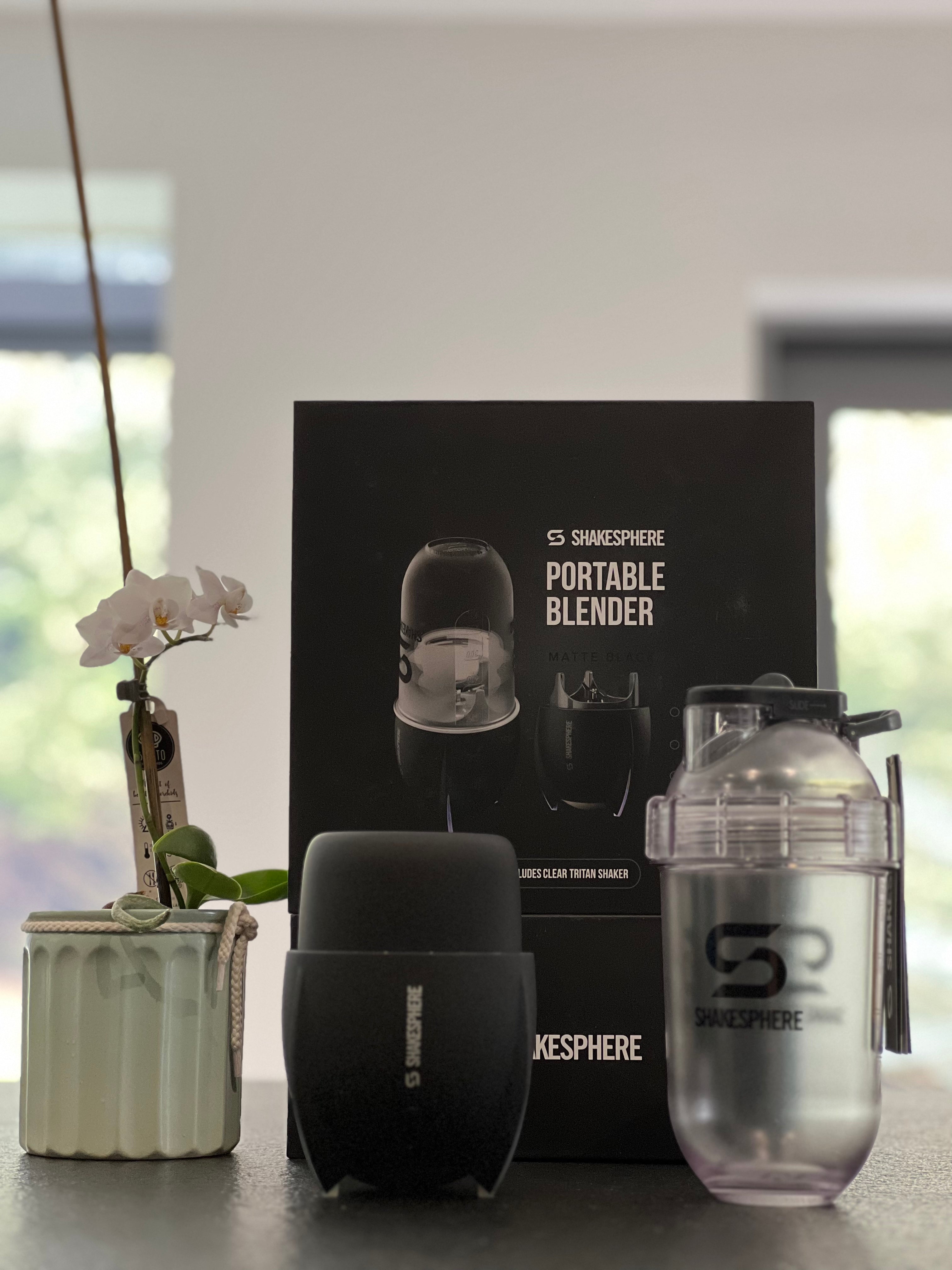 Portable Blender E-Lid Matte Black