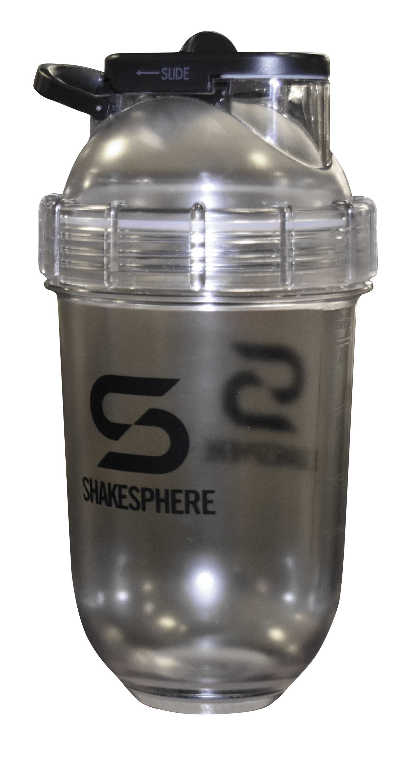 ShakeSphere Tumbler Tritan Clear Black