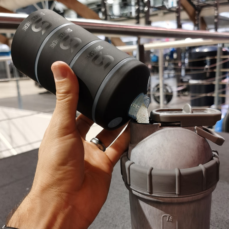 ShakeSphere 85g / 3oz ShakeSphere Stackable Storage, Frosted