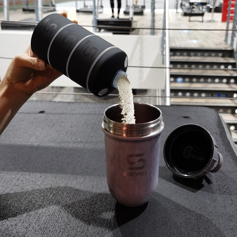 ShakeSphere 85g / 3oz ShakeSphere Stackable Storage, Frosted