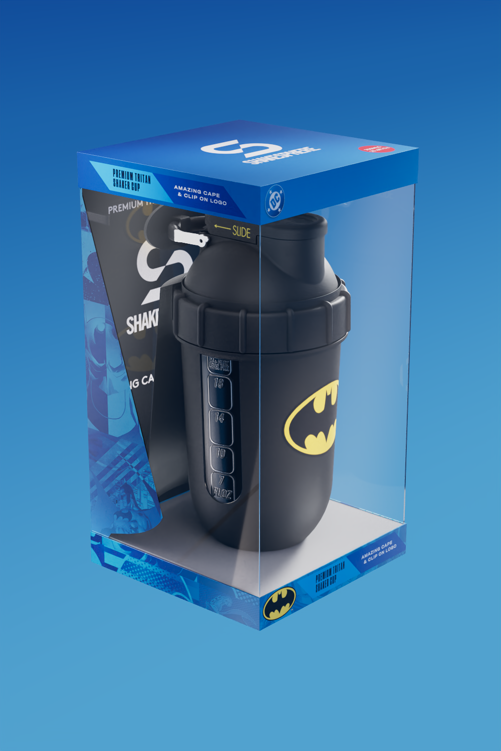 ShakeSphere Superhero Tumbler Tritan - Batman