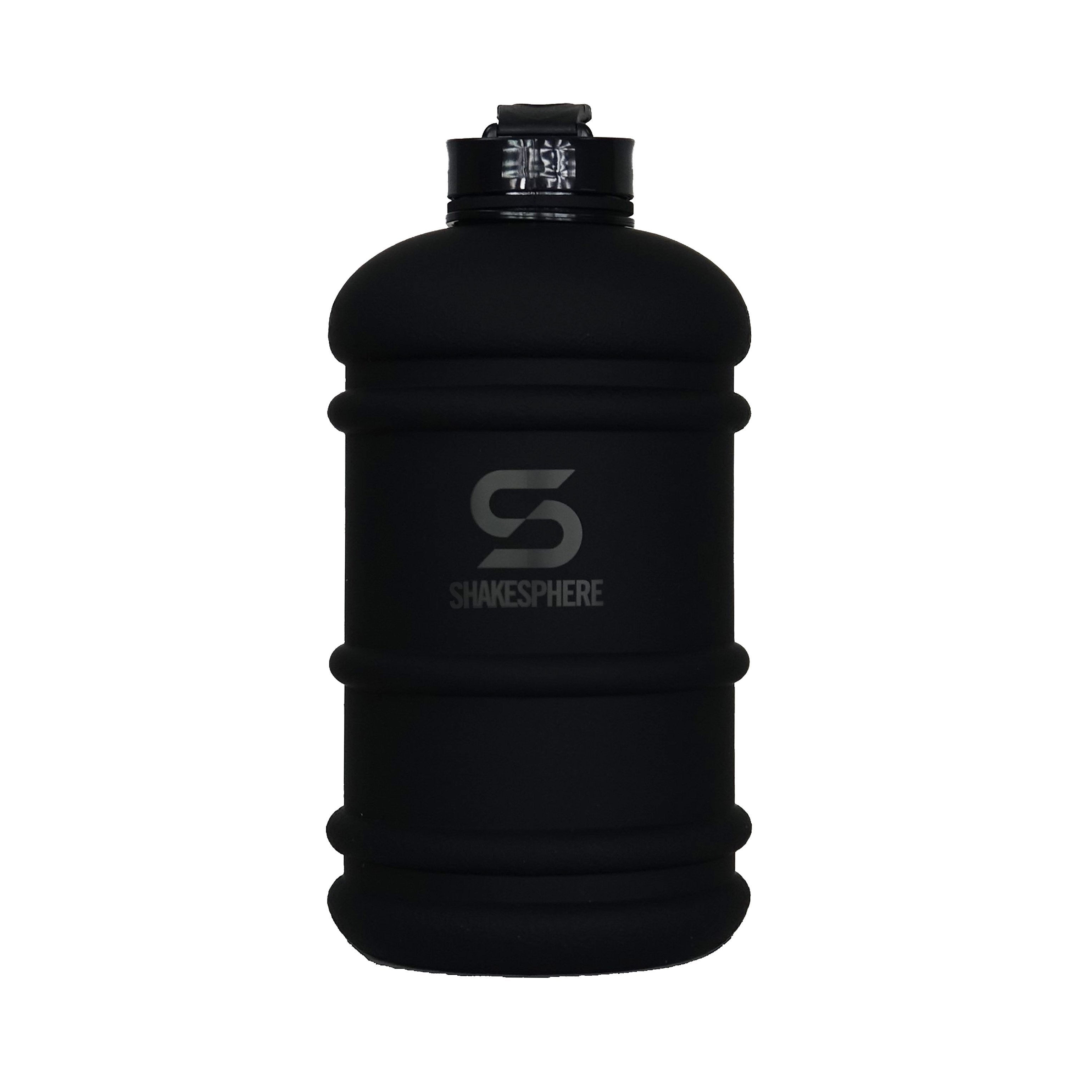 2.2L ShakeSphere Hydration Jug Matte Black/Black Logo